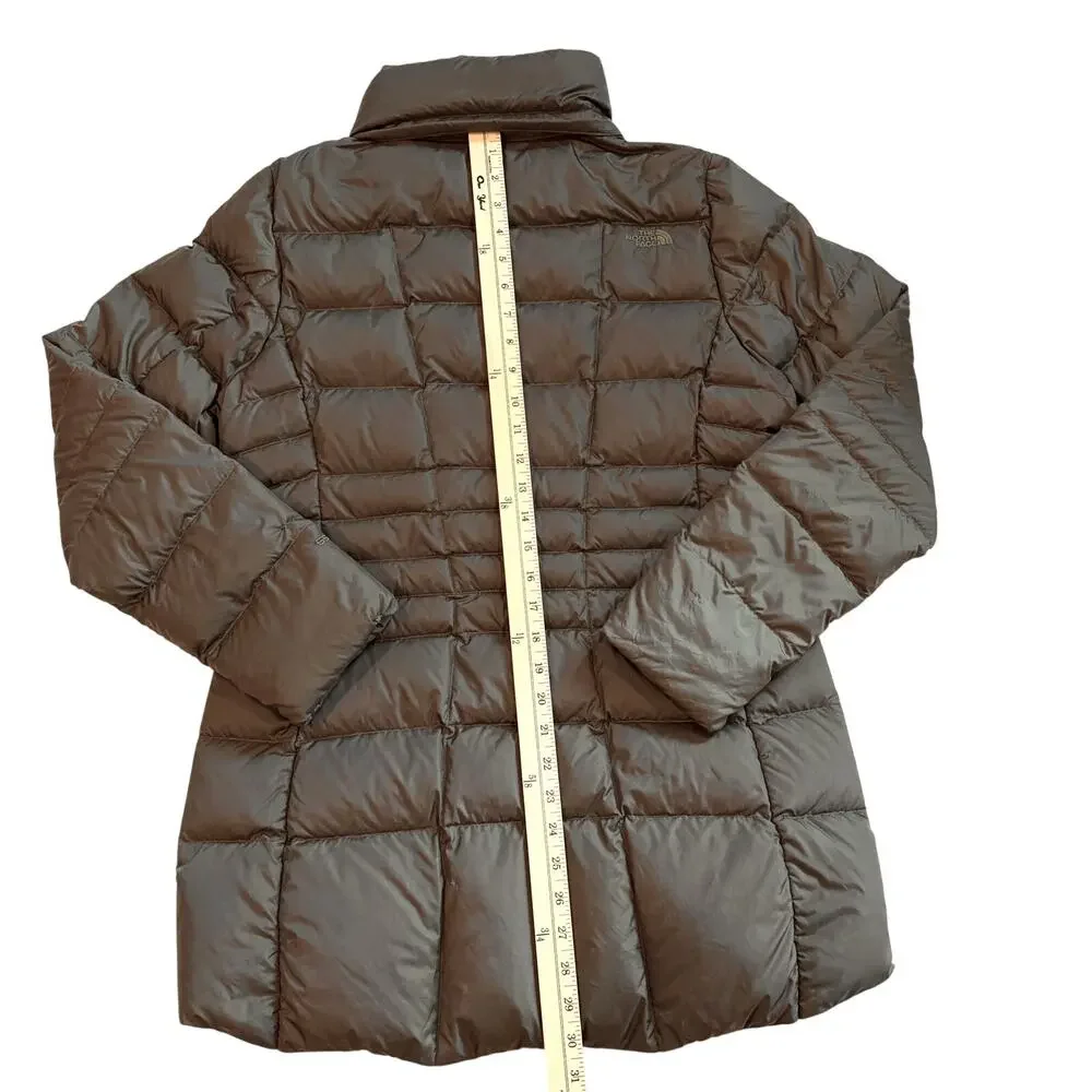 The North Face Puffer Jacket Womens Size Medium Green Transit II 550 Down *FLAW*